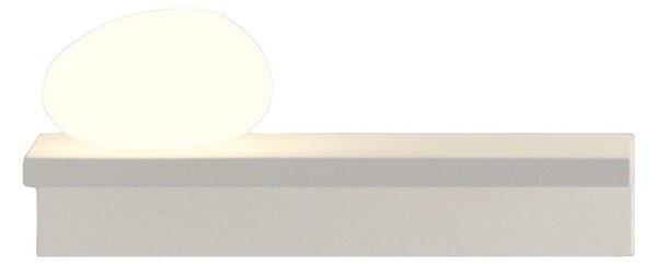 Applique da parete Vibia, SUITE, Bianco, Soggiorno, Plastica, Design