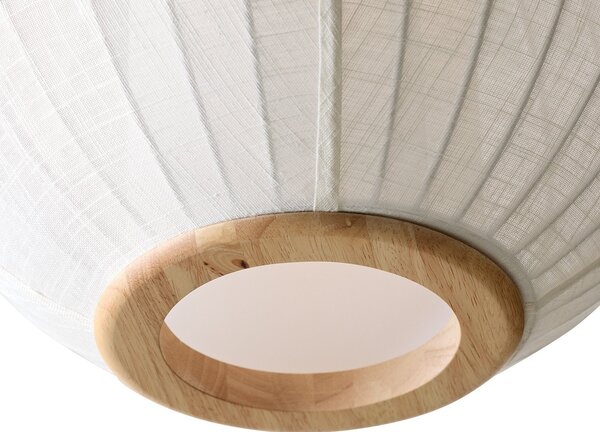Lampada a sospensione Halo Design, BALLOON, dimmerabile, Sala da pranzo, Tessuto / Tessile, Design