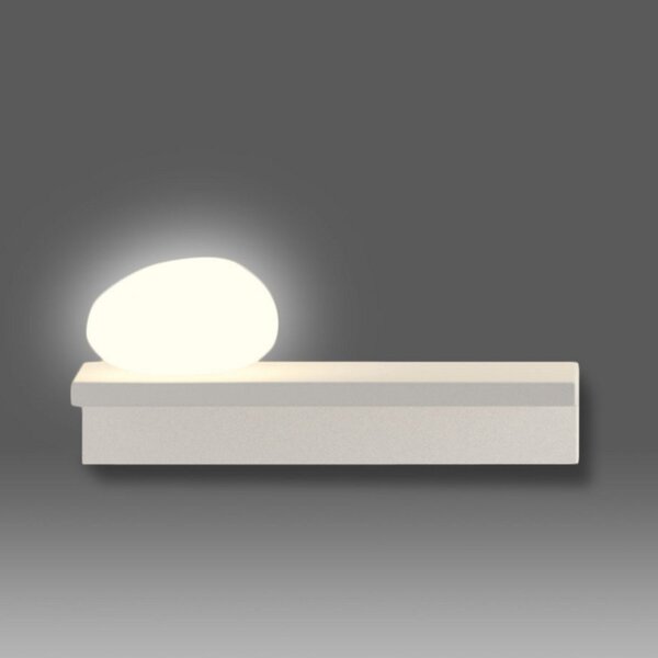 Applique da parete Vibia, SUITE, Bianco, Soggiorno, Plastica, Design