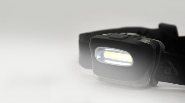Lampada frontale a LED LED/3xAAA nera