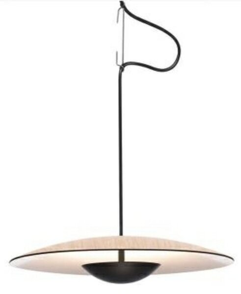 Lampada a sospensione MARSET, Legno, Soggiorno, Alluminio