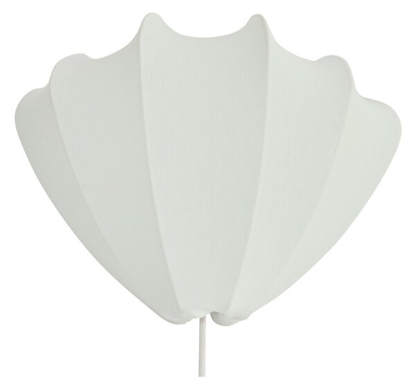 Applique da parete Watt & Veke, Anna, Bianco, Camera da letto, Tessuto / Tessile, Design