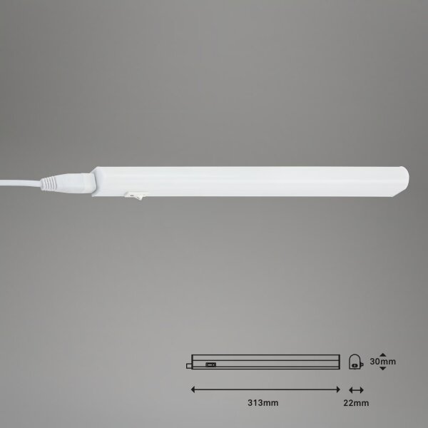 Brilo - Lampada sottopensile LED/4W/230V 4000K 31,3 cm