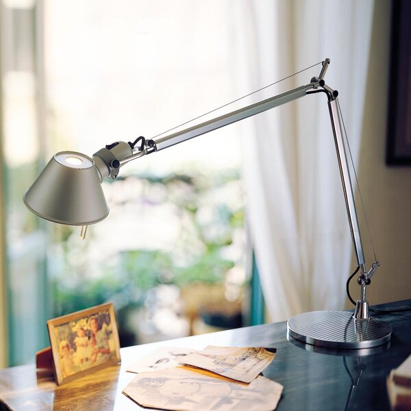 Lampade da tavolo Artemide, Tolomeo, dimmerabile, Metallizzato, Studio / Ufficio, Metallo, Design
