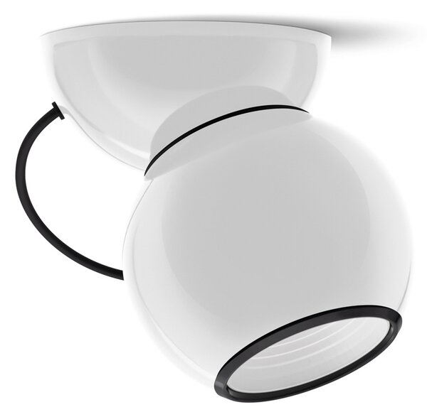 Plafoniera Stilnovo, Gravitino, dimmerabile, Bianco, Soggiorno, Metallo, Design