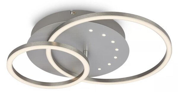 Brilo - Lampada da soffitto LED dimmerabile LED/26W/230V 3000K cromo satinato