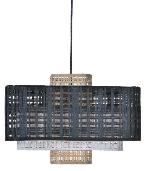 Lampada a sospensione Forestier, Matrix, dimmerabile, Nero, Soggiorno, Design