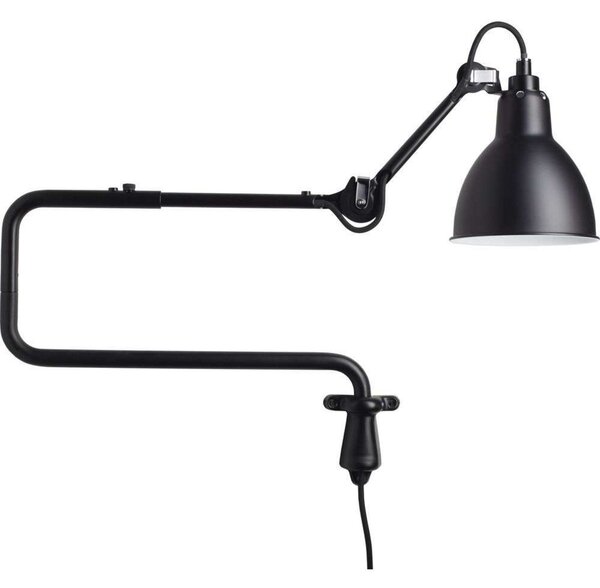 Applique da parete Lampe Gras, Nero, Soggiorno, Metallo