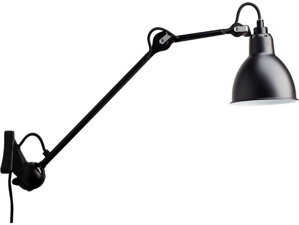 Applique da parete Lampe Gras, Nero, Soggiorno, Metallo