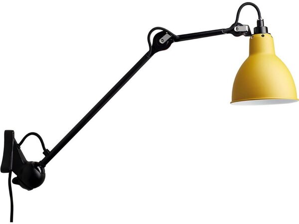 Applique da parete Lampe Gras, Giallo, Soggiorno, Metallo