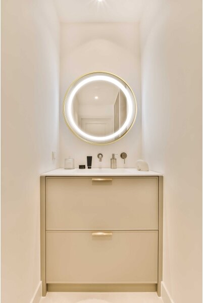 Zuma Line D251801-LED Bagno specchio con retroilluminazione 24W/230V 3000/4000/6000K IP44 oro