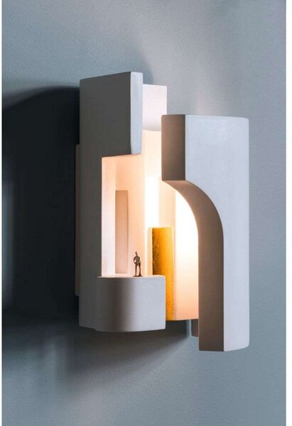 Applique da parete DCW, Dorato / Ottone, Plastica