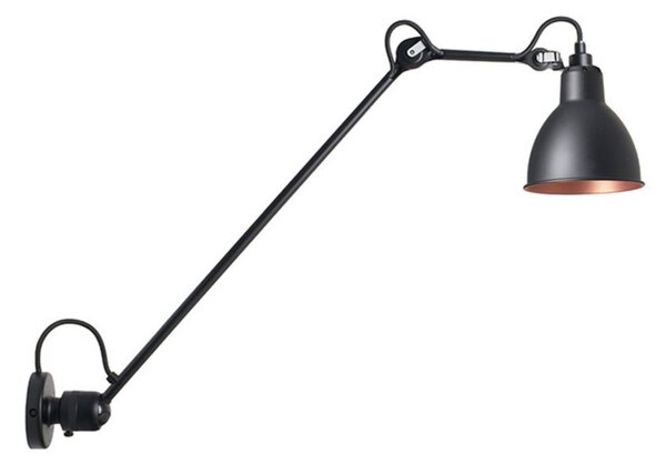Applique da parete Lampe Gras, Nero, Soggiorno, Metallo