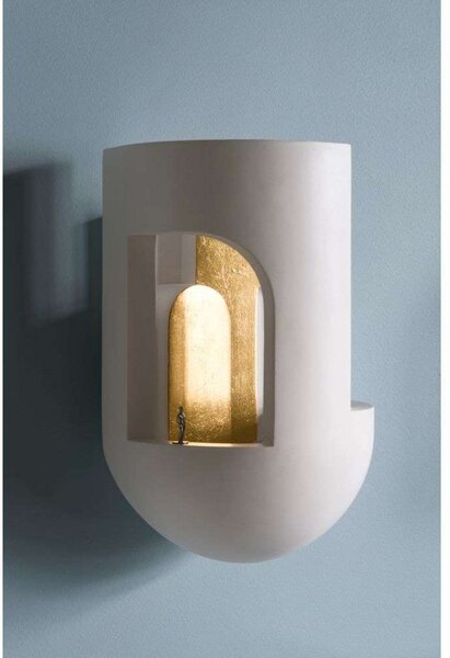 Applique da parete DCW, Dorato / Ottone, Soggiorno, Plastica