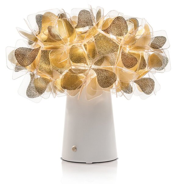 Lampade da tavolo Slamp, Clizia Mama Non Mama, dimmerabile, Dorato / Ottone, Soggiorno, Plastica, Design