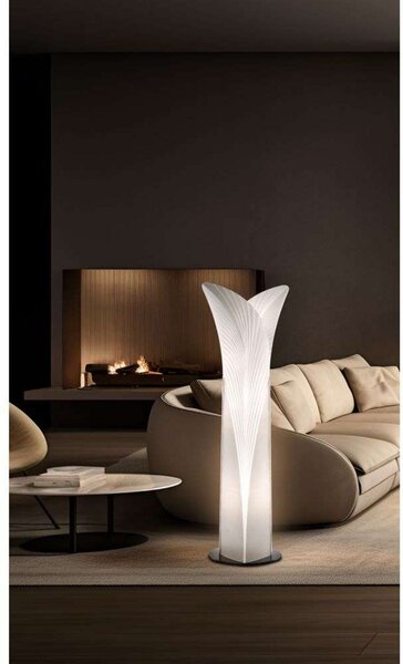 Lampada da terra Slamp, Bianco, Soggiorno, Plastica