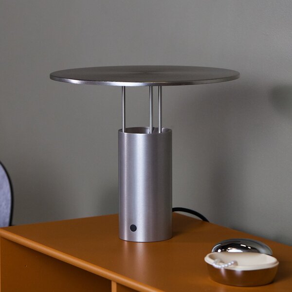 Lampade da tavolo Piet Hein, Tempel280, dimmerabile, Metallizzato, Camera da letto, Alluminio, Design