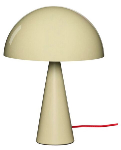 Lampade da tavolo Hübsch, Mush Mini, Beige, Soggiorno, Metallo, Moderno