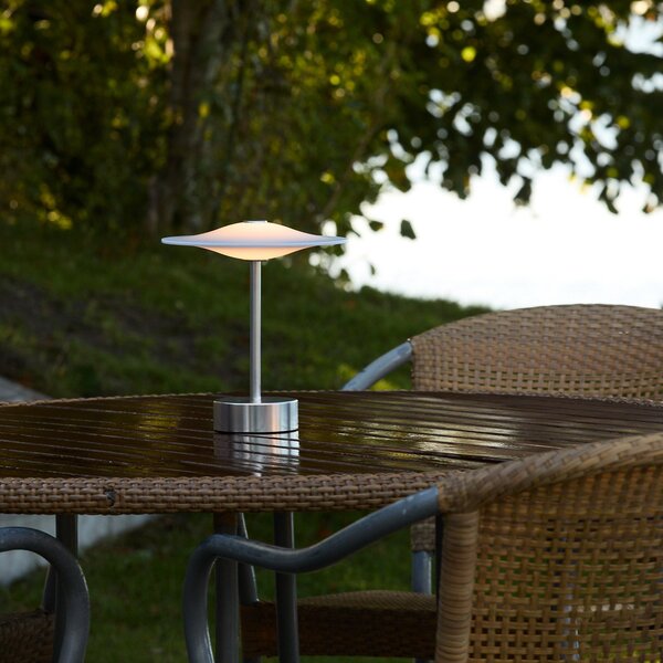Lampade da esterno Piet Hein, dimmerabile, Metallizzato, Balcone, Alluminio, Design