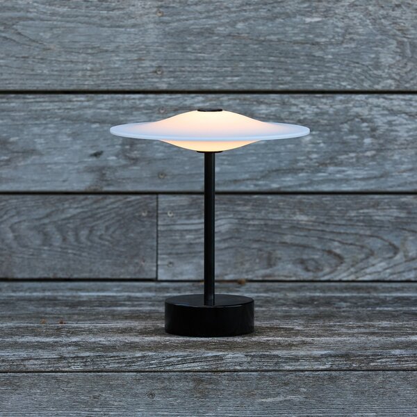 Lampade da esterno Piet Hein, dimmerabile, Nero, Balcone, Alluminio, Design