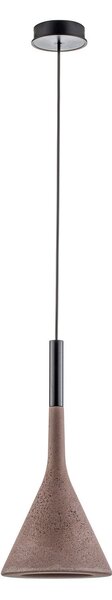 Lampada a sospensione Foscarini, Aplomb, dimmerabile, Marrone / Ruggine, Cucina, Cemento, Design