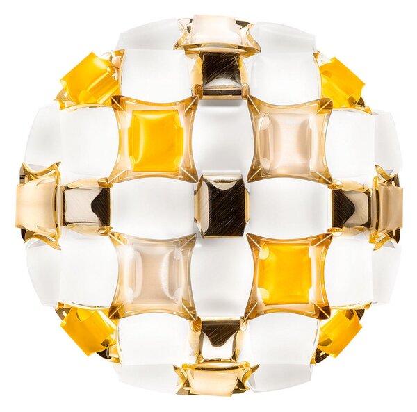 Plafoniera Slamp, Mida, dimmerabile, Beige, Soggiorno, Plastica, Design