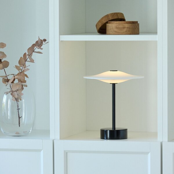 Lampade da esterno Piet Hein, dimmerabile, Nero, Balcone, Alluminio, Design