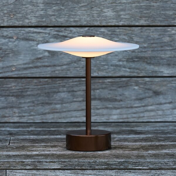 Lampade da esterno Piet Hein, dimmerabile, Bronzo / Ottone anticato, Balcone, Alluminio, Design