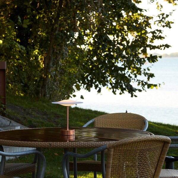 Lampade da esterno Piet Hein, dimmerabile, Rame, Balcone, Alluminio, Design