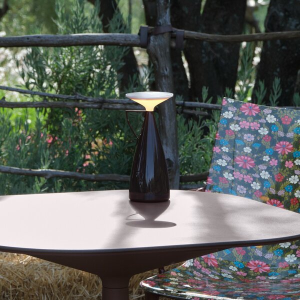 Lampade da tavolo Kartell, Camomille, dimmerabile, Rosso, Soggiorno, Plastica, Design