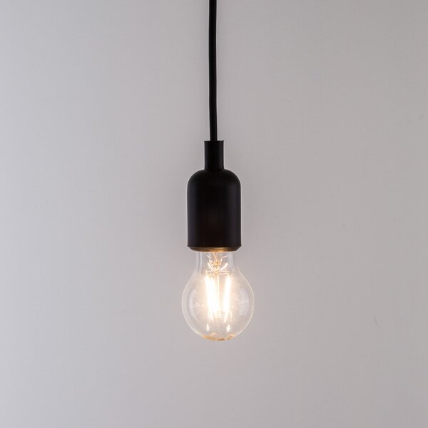 Lampada a sospensione SELETTI, LED Maman, dimmerabile, Nero, Soggiorno, Plastica, Moderno