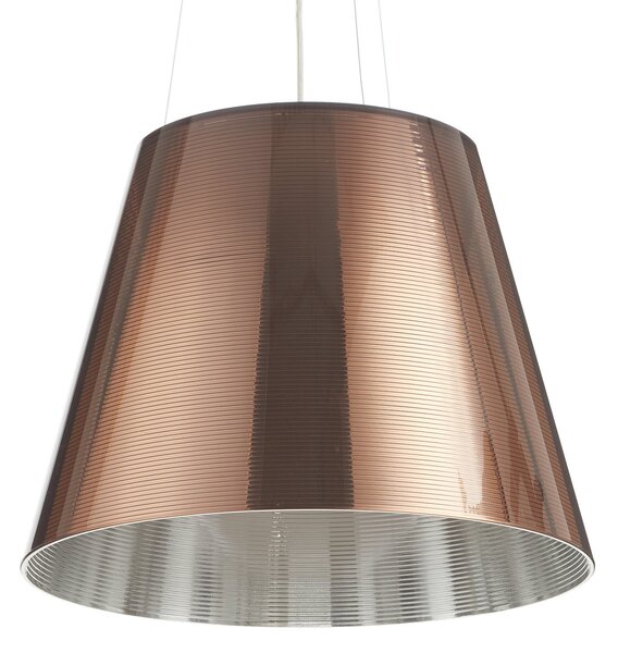 Lampada a sospensione FLOS, KTRIBE, dimmerabile, Bronzo / Ottone anticato, Soggiorno, Plastica, Design