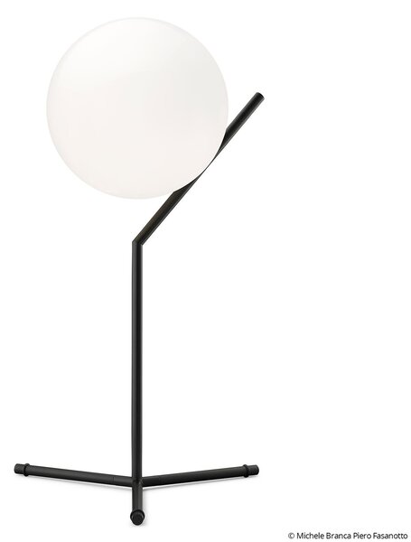 Lampade da tavolo FLOS, IC T1 high, dimmerabile, Nero, Soggiorno, Metallo, Design
