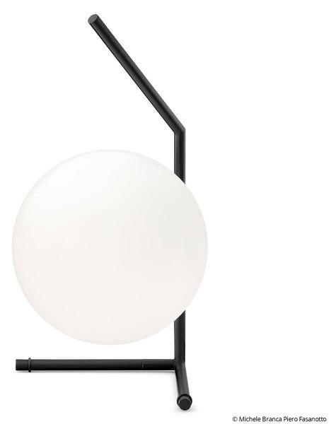 Lampade da tavolo FLOS, IC T1, dimmerabile, Nero, Soggiorno, Metallo, Design
