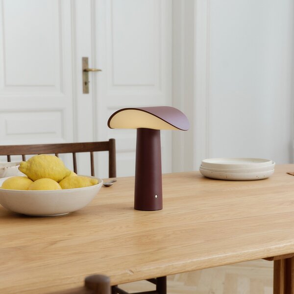 Lampade da tavolo GEJST, Lium, dimmerabile, Rosso, Soggiorno, Alluminio, Moderno