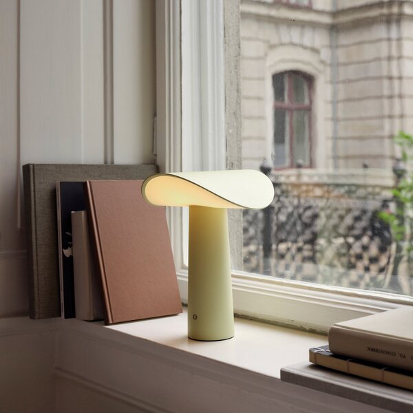 Lampade da tavolo GEJST, Lium, dimmerabile, Giallo, Soggiorno, Alluminio, Moderno