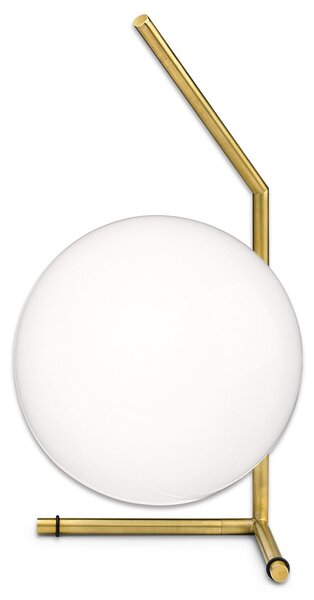 Lampade da tavolo FLOS, IC T1, dimmerabile, Dorato / Ottone, Soggiorno, Metallo, Design