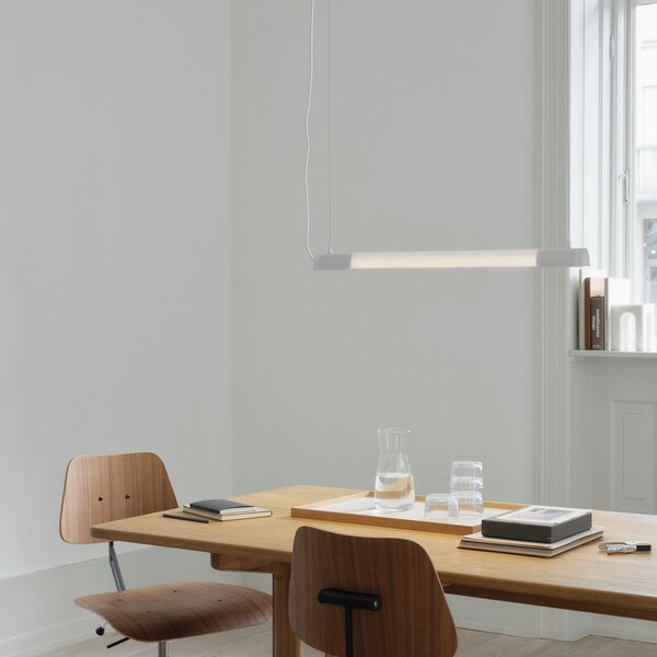 Lampada a sospensione GEJST, Radent, Bianco, Sala da pranzo, Metallo