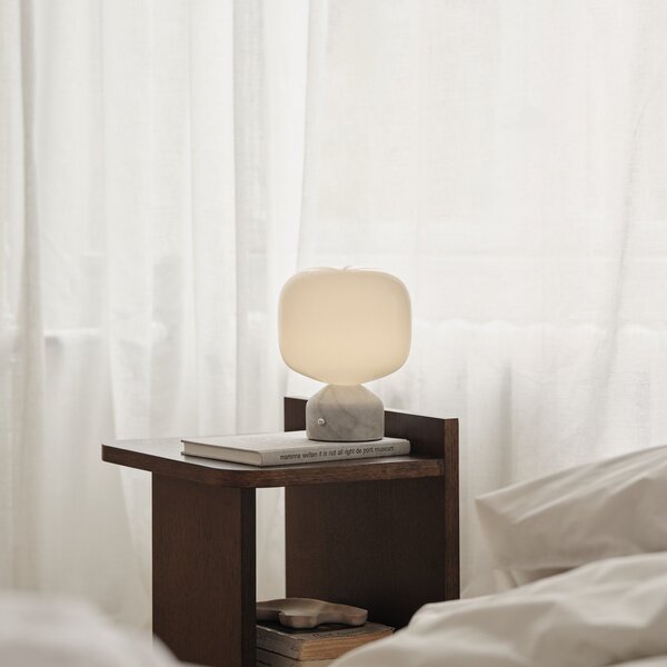Lampade da tavolo GEJST, Meemo, dimmerabile, Bianco, Soggiorno, Vetro