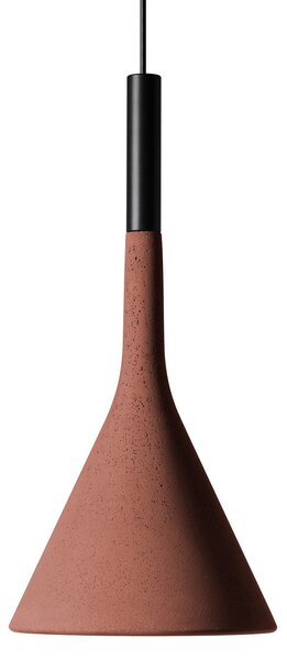 Lampada a sospensione Foscarini, Aplomb, dimmerabile, Rosso, Cucina, Cemento, Design
