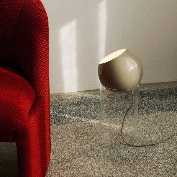 Lampada da terra &Tradition, Grigio, Soggiorno, Alluminio, Design