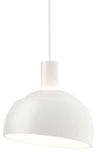 Lampada a sospensione Louis Poulsen, FJ Elements, dimmerabile, Bianco, Soggiorno, Alluminio, Moderno