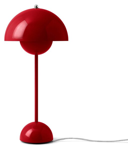 Lampade da tavolo &Tradition, Flowerpot VP3, Rosso, Soggiorno, Metallo, Design