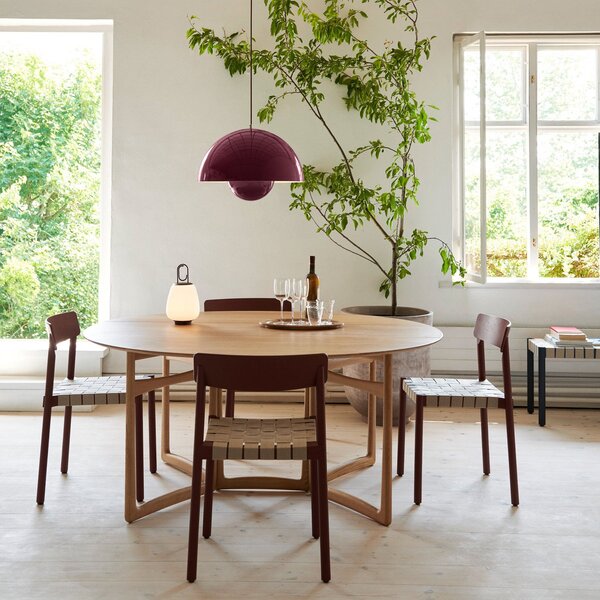 Lampada a sospensione &Tradition, Flowerpot VP7, dimmerabile, Rosa / Rosé, Soggiorno, Metallo, Design