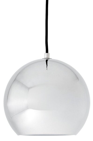 Lampada a sospensione &Tradition, Topan VP6, dimmerabile, Metallizzato, Soggiorno, Metallo, Design