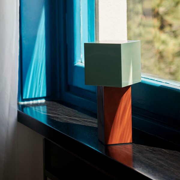 Lampade da tavolo &Tradition, Pivot ATD7, dimmerabile, Marrone / Ruggine, Soggiorno, Metallo, Design