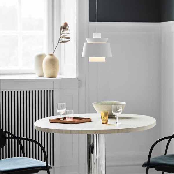 Lampada a sospensione &Tradition, Utzon JU1, dimmerabile, Bianco, Soggiorno, Metallo, Design