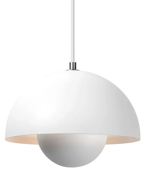 Lampada a sospensione &Tradition, Flowerpot VP1, dimmerabile, Bianco, Soggiorno, Metallo, Design