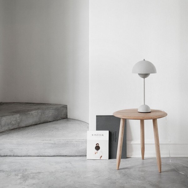Lampade da tavolo &Tradition, Flowerpot VP3, Bianco, Soggiorno, Metallo, Design