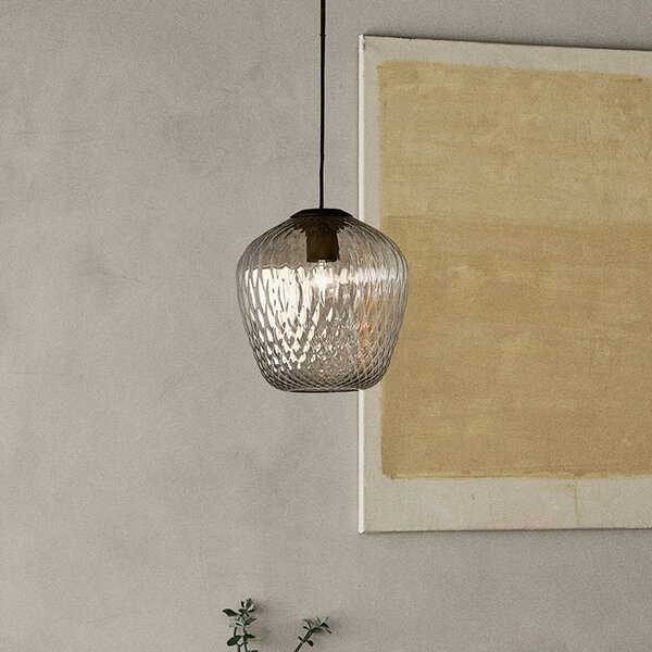 Lampada a sospensione &Tradition, Blown SW3, dimmerabile, Trasparente, Soggiorno, Vetro, Design